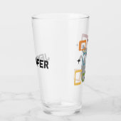 ミッドセンチュリーブラックキャット タンブラーグラス (右)