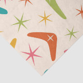 ミッドセンチュリーブーメランとレトロスターバスト 薄葉紙 (詳細)