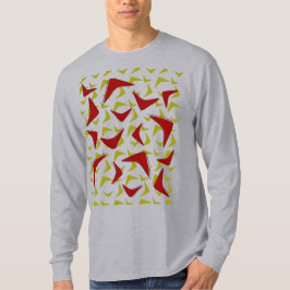 ミッドセンチュリーブーメランのクリスマス Tシャツ