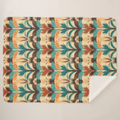 ミッドセンチュリーボモダンホ シェルパブランケット (正面(横))