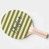 ミッドセンチュリーポロウィローグリーン色彩の鮮やか名前 卓球ラケット (横)