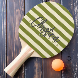 ミッドセンチュリーポロウィローグリーン色彩の鮮やか名前 卓球ラケット