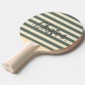 ミッドセンチュリーポロウォームグレー色彩の鮮やか名前 卓球ラケット (正面アングル)