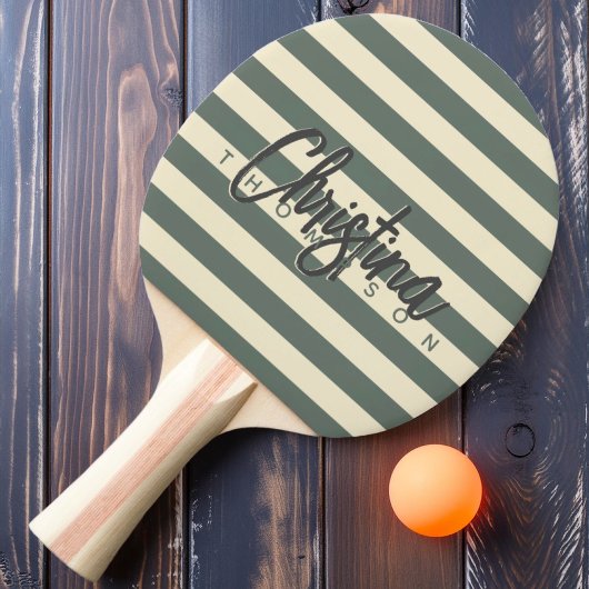 ミッドセンチュリーポロウォームグレー色彩の鮮やか名前 卓球ラケット