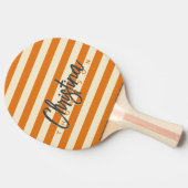 ミッドセンチュリーポロウォームシトラス色彩の鮮やか名 卓球ラケット (横)