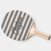 ミッドセンチュリーポロサンキャッスルピンク色彩の鮮やかク名 卓球ラケット (横)