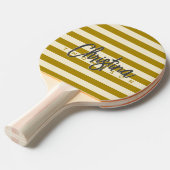 ミッドセンチュリーポロデザートセージ絵を描名前 卓球ラケット (正面アングル)
