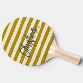 ミッドセンチュリーポロデザートセージ絵を描名前 卓球ラケット (横)