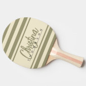 ミッドセンチュリーポロバナーセージメドウ色彩の鮮やか名前 卓球ラケット (横)