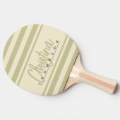 ミッドセンチュリーポロバナーダストセージ色彩の鮮やか名前 卓球ラケット (横)