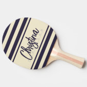 ミッドセンチュリーポロバナーミッドナイト絵を描海名 卓球ラケット (横)