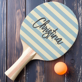 ミッドセンチュリーポロライトスカイ絵を描名 卓球ラケット