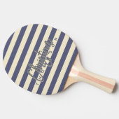 ミッドセンチュリーポロラベンダーブリーズ色彩の鮮やか名前 卓球ラケット (横)