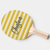 ミッドセンチュリーポロ焼きレモンの名絵を描前 卓球ラケット (横)