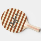 ミッドセンチュリーポロ砂漠の太陽色彩の鮮やか名 卓球ラケット (横)