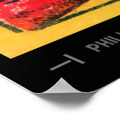 ミッドセンチュリーマッチボックスアート ポスター (角)