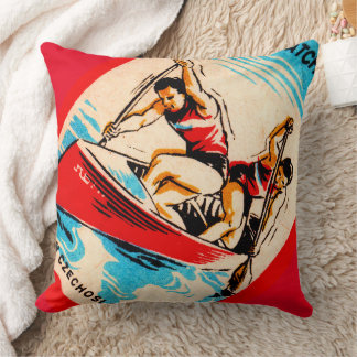 ミッドセンチュリーマッチボックスカバーアート クッション