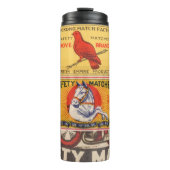 ミッドセンチュリーマッチボックスカバーアート タンブラー (正面)