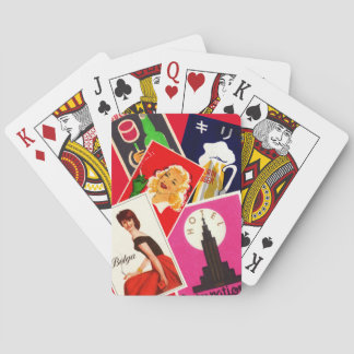 ミッドセンチュリーマッチボックスカバーアート トランプ