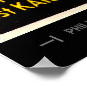 ミッドセンチュリーマッチボックスカバーアート ポスター (角)