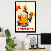 ミッドセンチュリーマッチボックスカバーアート ポスター (ホームオフィス)