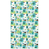 ミッドセンチュリーマドラス テーブルクロス (正面)