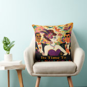 ミッドセンチュリーマルディグラスカクテルパーティー クッション (椅子)