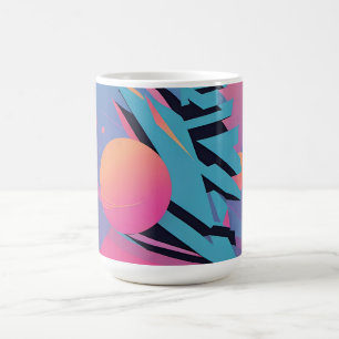ミッドセンチュリーメンフィスデザイン – ケンゲージアート コーヒーマグカップ