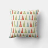 ミッドセンチュリーモダンのクリスマスツリー クッション (裏面)