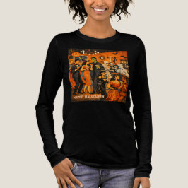 ミッドセンチュリーモダンのハロウィンマーティニパーティー トライブレンドＴシャツ
