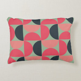 ミッドセンチュリーモダンの夏の夕日 アクセントクッション