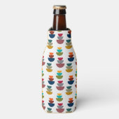 ミッドセンチュリーモダンの明るいミニマリズム ボトルクーラー (ボトル正面)