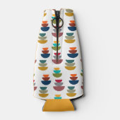 ミッドセンチュリーモダンの明るいミニマリズム ボトルクーラー (裏面)