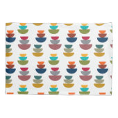 ミッドセンチュリーモダンの明るいミニマリズム 枕カバー (裏面)