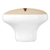 ミッドセンチュリーモダンアトミックスターバストレトロミニマル セラミックノブ (側面)