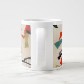 ミッドセンチュリーモダンアトミックファブリックジャンボマグ ジャンボコーヒーマグカップ (裏面)