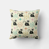 ミッドセンチュリーモダンアトミックレトロスターバスト クッション (裏面)