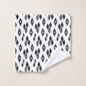 ミッドセンチュリーモダンアトミック・ダイヤモンド バスタオルセット (ウォッシュタオル)