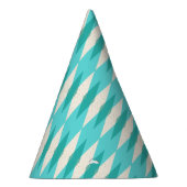 ミッドセンチュリーモダンアーガイルパーティー帽子 パーティーハット (右)