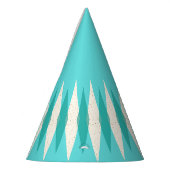 ミッドセンチュリーモダンアーガイルパーティー帽子 パーティーハット (左)