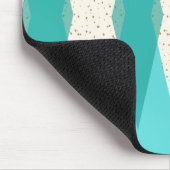 ミッドセンチュリーモダンアーガイルマウスパッド マウスパッド (コーナー)