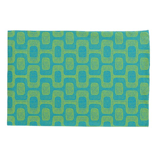 ミッドセンチュリーモダンアーティスト設計の枕ケース 枕カバー (裏面-左)