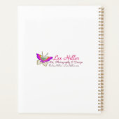 ミッドセンチュリーモダンアートザグレーキャット プランナー手帳 (裏面)