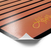 ミッドセンチュリーモダンアートビーチサンライズ フォトプリント            (角)