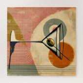 ミッドセンチュリーモダンアートマルティーニ ジグソーパズル (横)