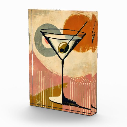 ミッドセンチュリーモダンアートマルティーニ フォトブロック (右)