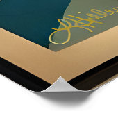 ミッドセンチュリーモダンアート抽象芸術準拠なし ポスター (角)