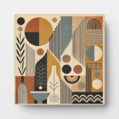 ミッドセンチュリーモダンアート秋の収穫 フォトプラーク (正面)