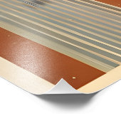 ミッドセンチュリーモダンアート秋の収穫 フォトプリント            (角)