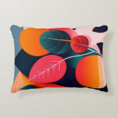 ミッドセンチュリーモダンアート装飾用クッション アクセントクッション (正面)